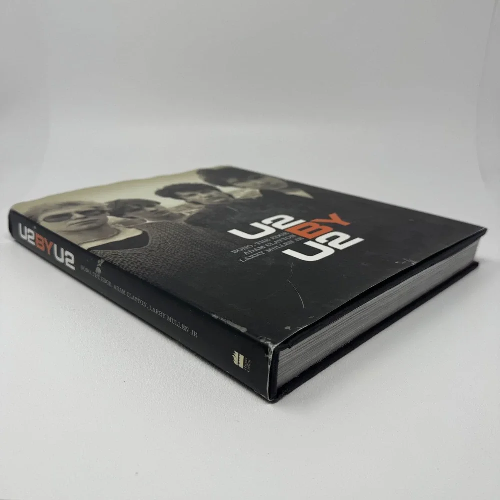 U2 by U2 Hardcover Book Bono The Edge Adam Clayton Larry Mullen Jr HarperCollins